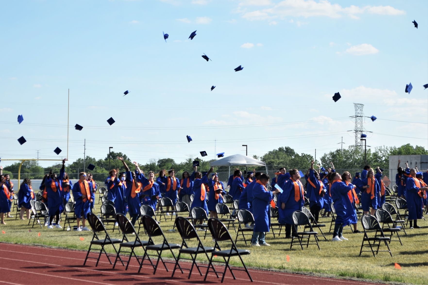 Cap toss